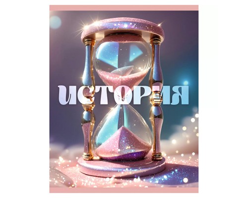 Тетрадь 48л. клетка "Сияние" История