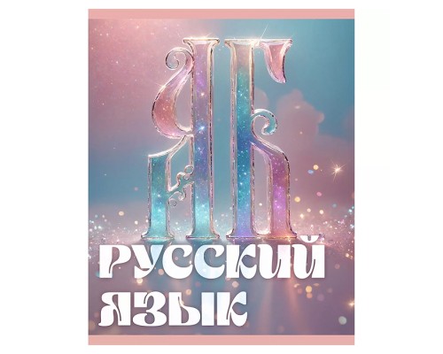 Тетрадь 48л. линия "Сияние" Русский язык