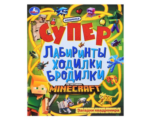 Загадки квадромира. Супер лабиринты ходилки бродилки.