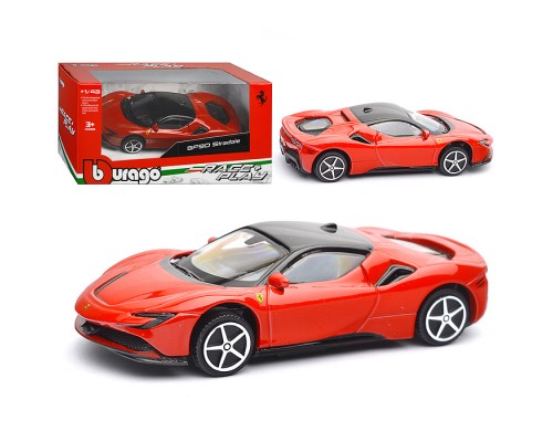 Машинка die-cast Ferrari Race&Play, красная №2, 1:43