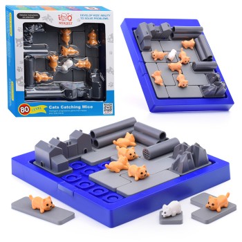 Игра развивающая "Кошки-мышки" в коробке