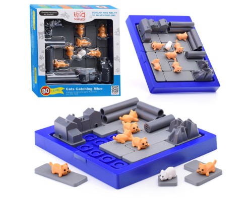 Игра развивающая "Кошки-мышки" в коробке