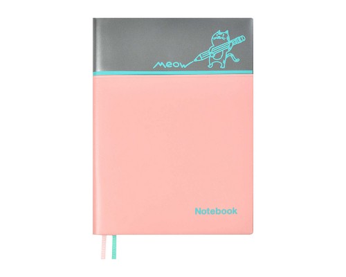 Записная книжка, А6 "Кот" (135x188 мм, 96 л.,)