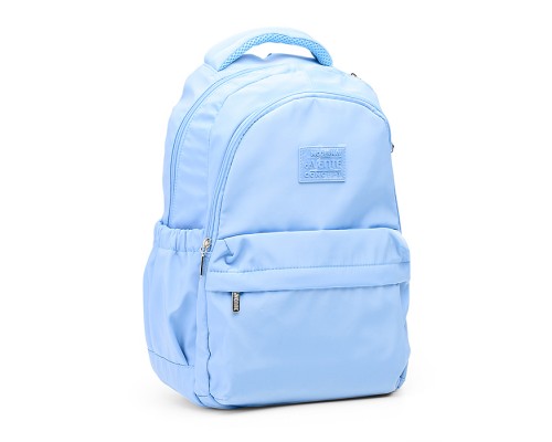 Рюкзак "Modern Concept Soft" подростковый 42x31x20 см (18 л) 500 г, текстильный, 1 отделение на молнии с уплотненным отделением для ноутбука до 15 дюймов и книг, васильковый