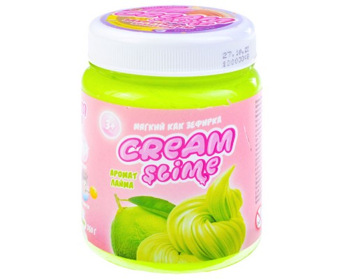 Игрушка Cream-Slime с ароматом лайма, 250 г