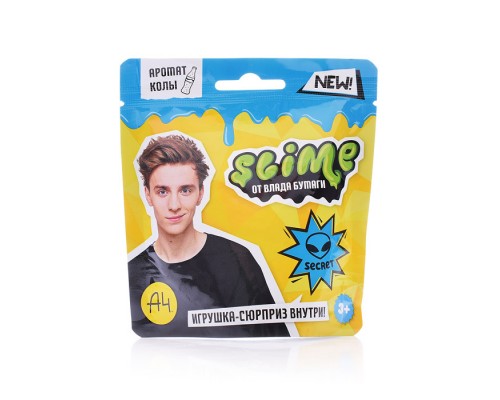 Игрушка для детейslime, синий, 80 г. Влад А4
