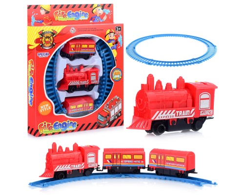 Железная дорога "Fire Engine" в коробке