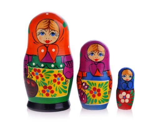Матрешка Загорская 3 в 1