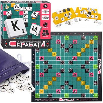 Игра настольная "Скрабатл"