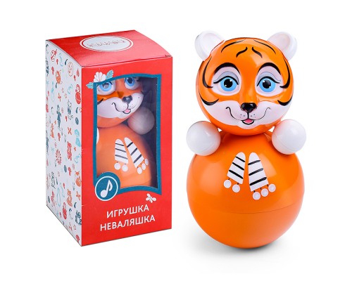 Неваляшка Тигренок в худ. упаковке