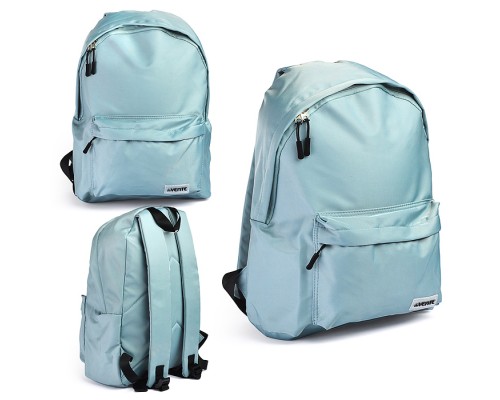 Рюкзак "Color Balance" подростковый 40x29x17 см (14 л) 250 г, нейлон, подклад, 1 отделение на молнии, 1 передний карман, аппликация из каучука, бирюзовый