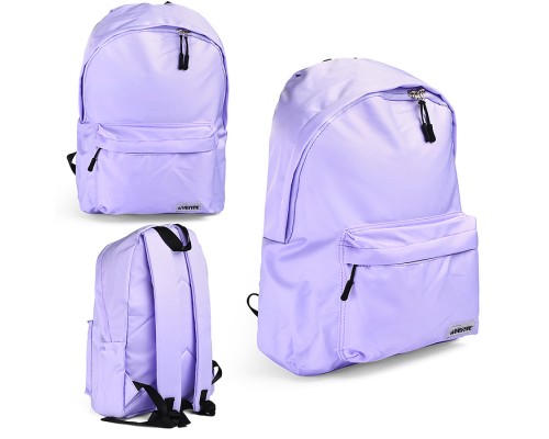 Рюкзак "Color Balance" подростковый 40x29x17 см (14 л) 250 г, нейлон, подклад, 1 отделение на молнии, 1 передний карман, аппликация из каучука, сиреневый
