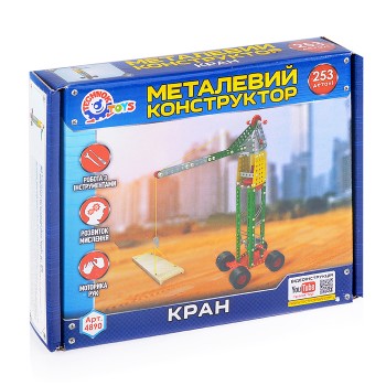 Конструктор металлический "Кран"