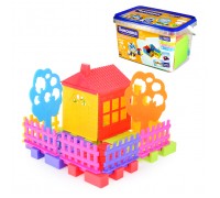 Конструктор "Дворик" 40 деталей