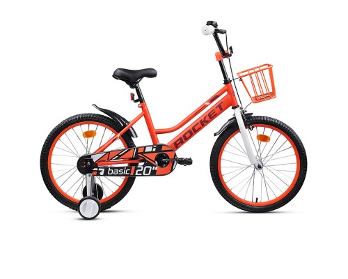 Велосипед 20" Rocket Basic, цвет коралловый