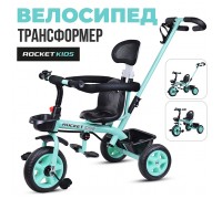 Велосипед 3-х колесный, зеленый