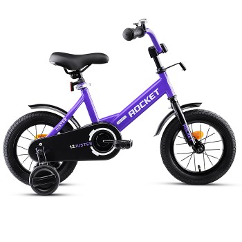 Велосипед 12" Rocket Juster, цвет фиолетовый