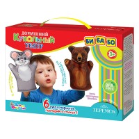 Домашний кукольный театр. "Теремок" (6 кукол-перчаток)