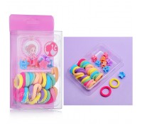 Набор резинок/заколок для волос  "Звездочки" 35 предметов