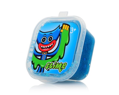 Игрушка для детей старше трех лет модели "Slime" синий с блестками