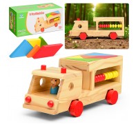 Машина с конструктором (5 дет.)