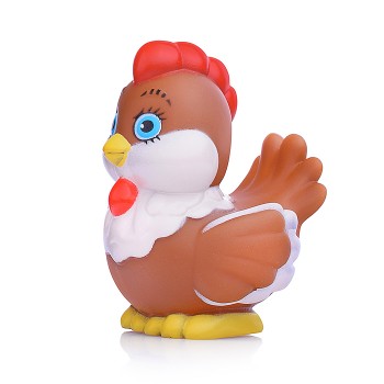 Игрушка для ванны "Курочка" в сетке