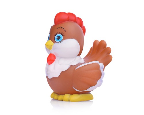 Игрушка для ванны "Курочка" в сетке