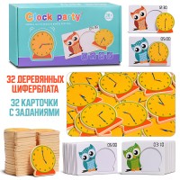 Игра развивающая "Изучаем время"