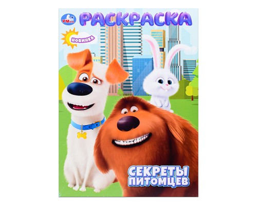 Раскраска "Секреты питомцев"