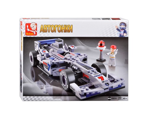 Конструктор "Гоночный автомобиль" (257 дет.)