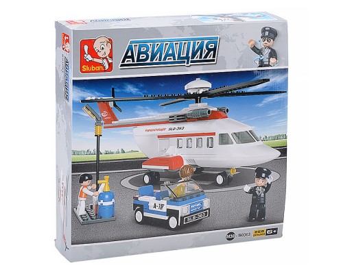 Конструктор "Вертолет" (259 дет.)