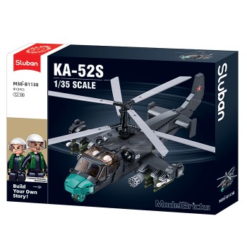 Конструктор "Вертолет КА-52С" (913 дет.)