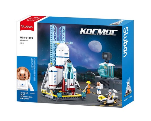 Конструктор "Космос" (424 дет.)