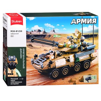 Конструктор "Танковый бой" (310 дет.)