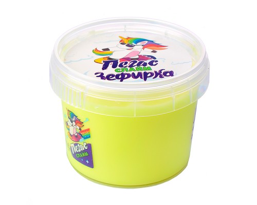 Слайм Зефирка, 100 гр., желтый