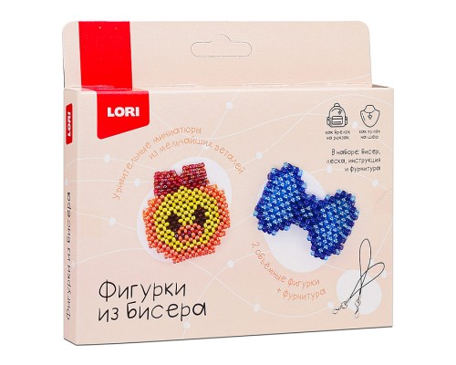 Фигурки из бисера. Брелоки "Уточка, бантик"