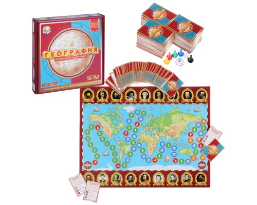 Игра настольная "Викторина География"
