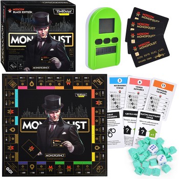 Игра настольная "Монополист" Black Edition (Tom Toyer)