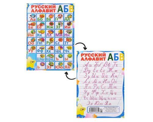Плакат. Русский алфавит