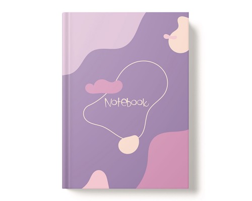 Книжка записная А5 96л. "Оттенки розового"
