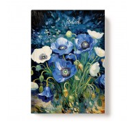 Книжка записная А5 96л "Маки"