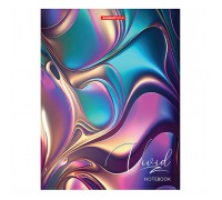 Книжка записная А5+ 64л софт-тач лам "Градиент"