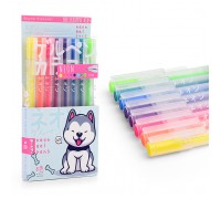 Набор гелевых ручек "Neon.Kawaii animals" 0.8 мм, 8 цветов