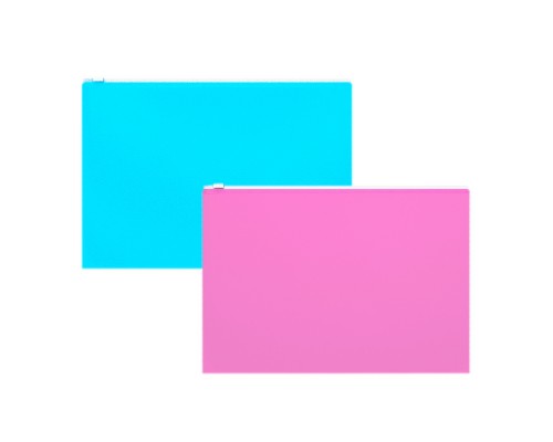 ZIP-пакет пластиковый Fizzy Vivid, A4, ассорти