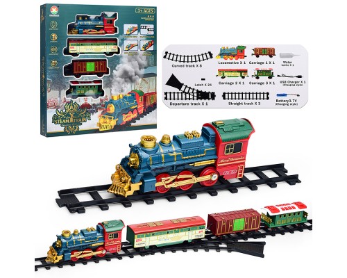 Железная дорога "Steam Train" в коробке