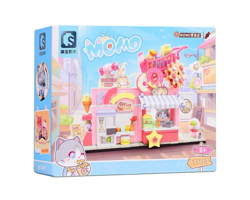 Конструктор "Магазин закусок Momoland MOMO" в коробке