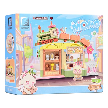 Конструктор "Магазин игрушек Momoland MOMO" в коробке