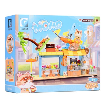 Конструктор "Кафе Momoland MOMO" в коробке