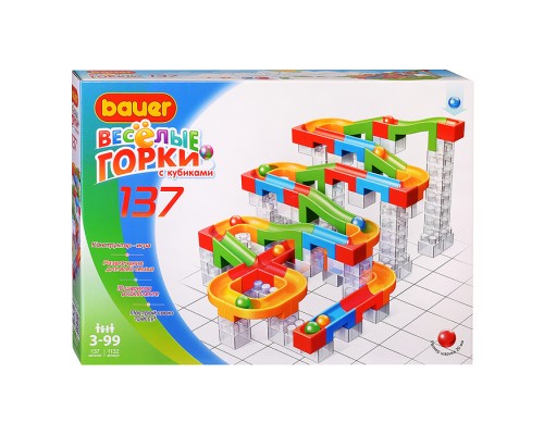 Конструктор-игровой набор "Весёлые горки" 137