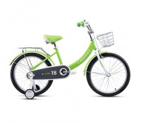 Велосипед 18" Rocket Luna, цвет зеленый